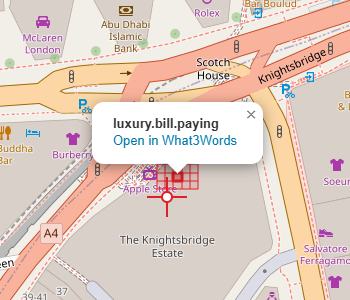 Good what3words example